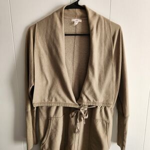 ‼️ 3/$10 ‼️ Caslon Tan Open Front Cardigan